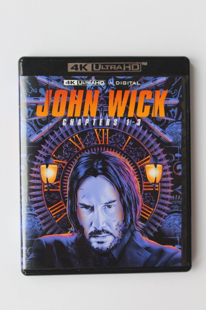John Wick film 1 t/m 3 4K UHD (US import), Cd's en Dvd's, Engels, Verzenden, Boxset, Engels