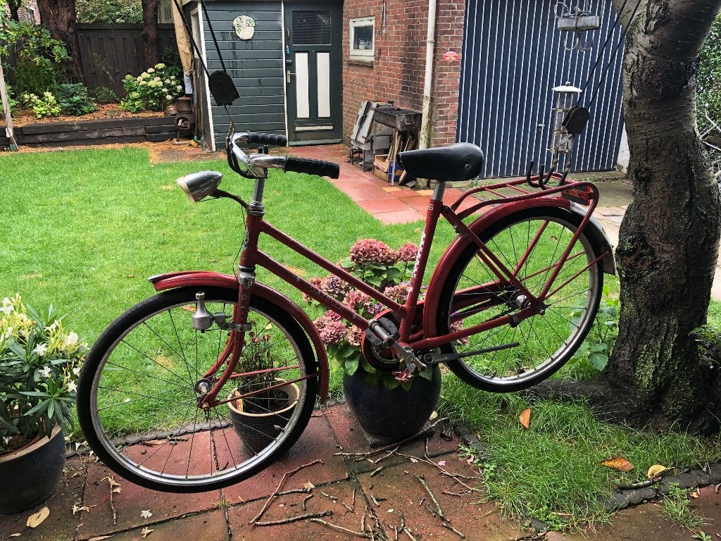 Meisjesfiets Kinderfiets Gazelle Piet Pelle jaren 70, Ophalen, Terugtraprem, Gebruikt, Minder dan 16 inch