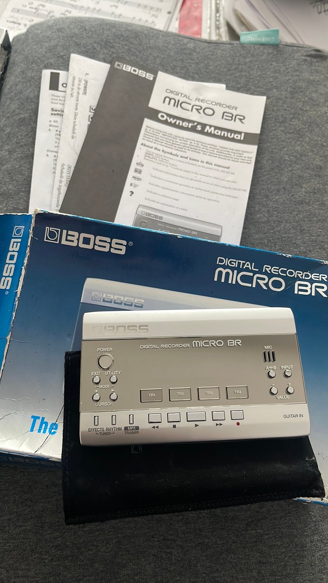 Boss Micro BR Digitale Recorder - Draagbare Pro Studio, Ophalen of Verzenden, Zo goed als nieuw