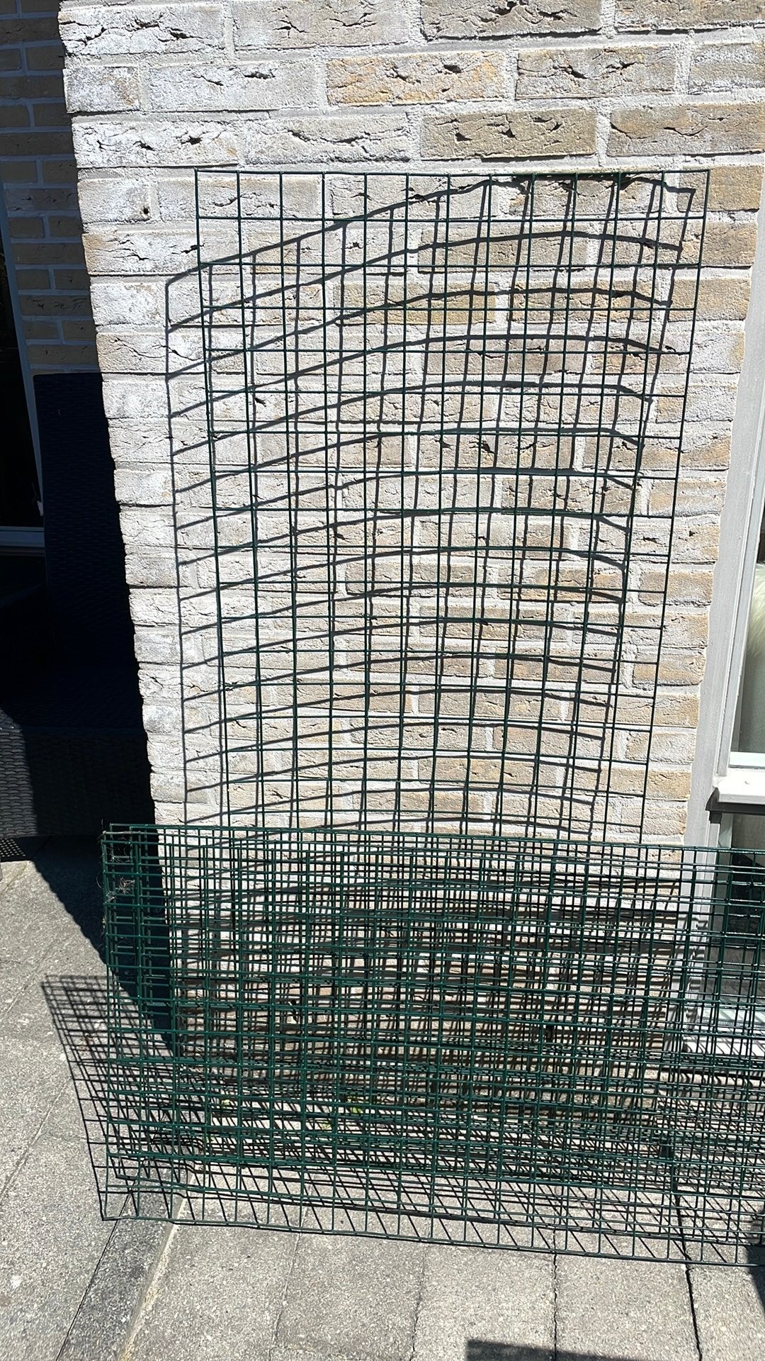 Gaaspaneel groen 61cm x 153 cm (5 stuks), Tuin en Terras, Gaas en Draad, Ophalen, Zo goed als nieuw, Minder dan 10 meter