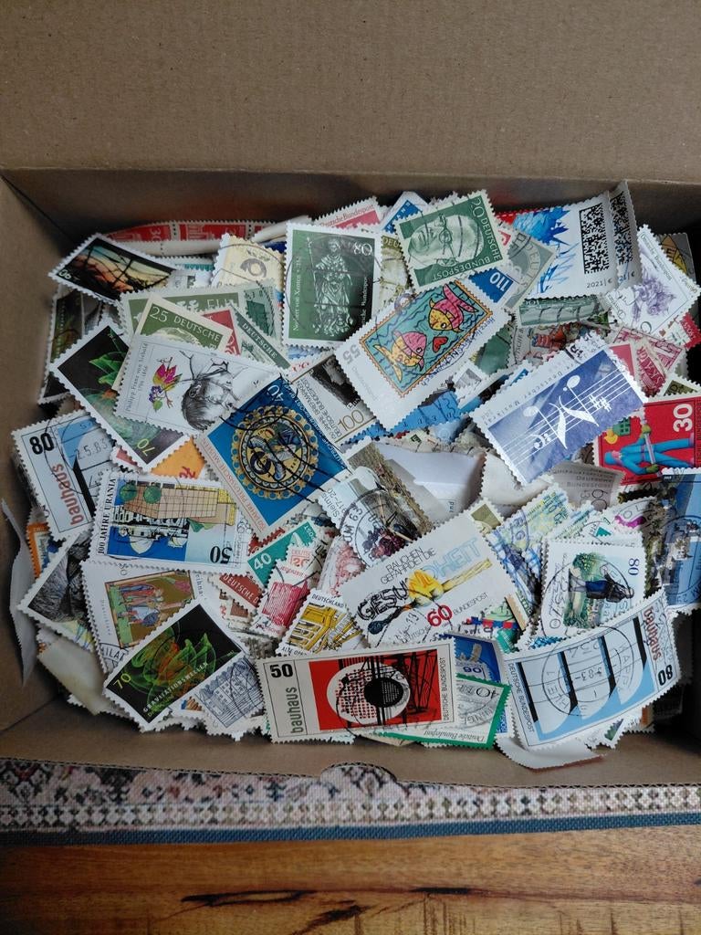 Duitsland afgeweekt 250 gram, Postzegels en Munten, Postzegels | Volle albums en Verzamelingen, Ophalen of Verzenden, Buitenland