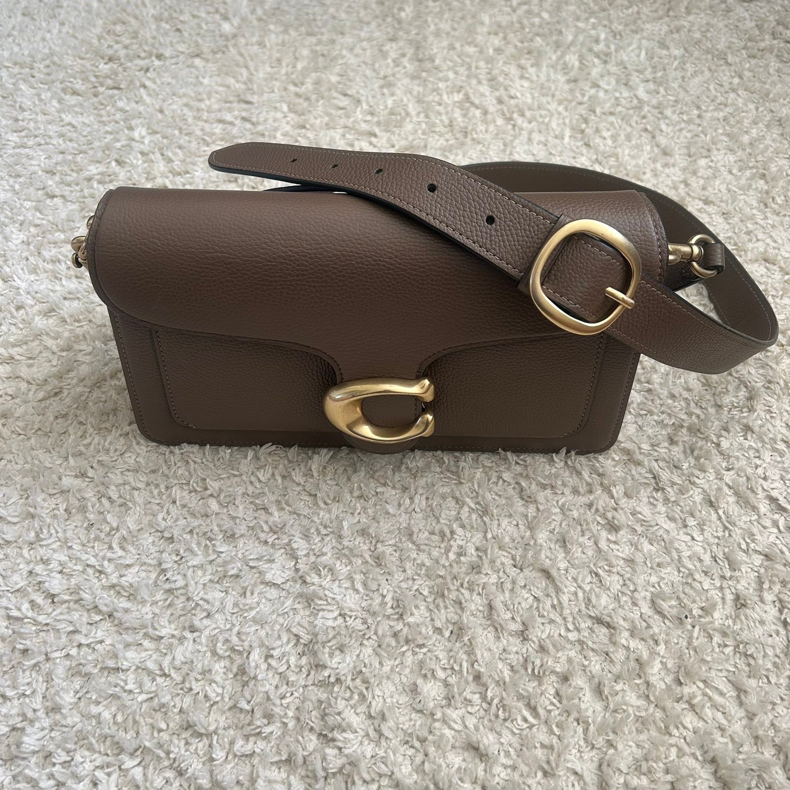 Coach tabby 26, Verzenden, Zo goed als nieuw, Zwart, Handtas