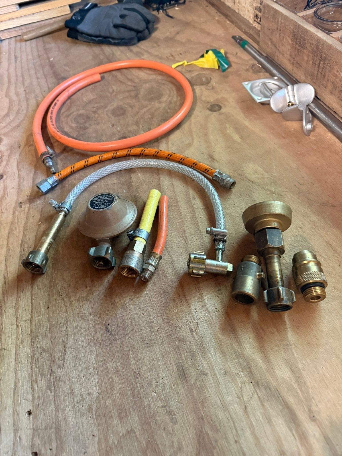 Koppelstukken voor gas, Ophalen, Gebruikt, Overige typen
