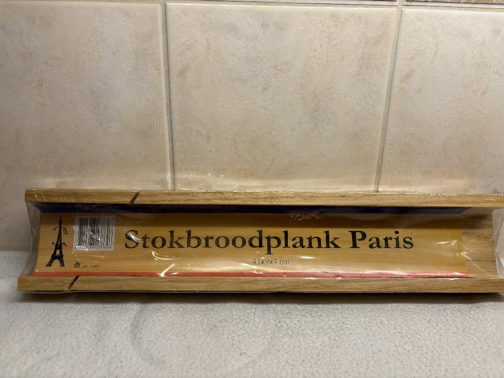 Houten Stokbrood Plank Paris, Ophalen of Verzenden