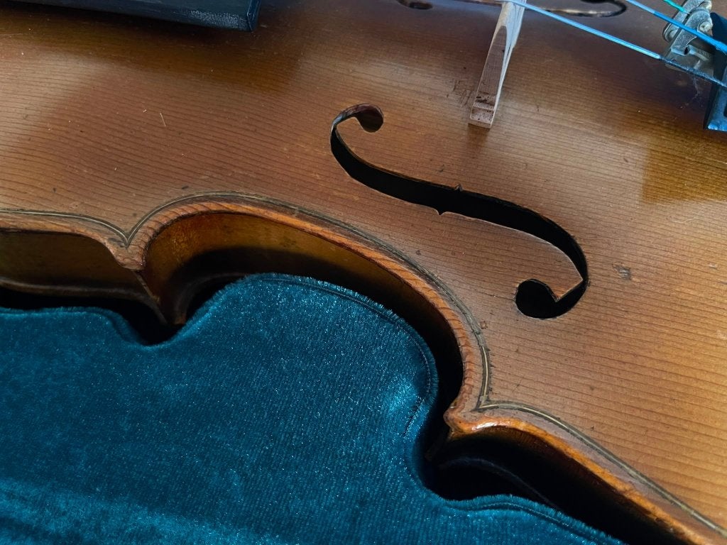 Viool Antonius Stradivarius van de 20e eeuw., Gebruikt, Viool, Ophalen of Verzenden, 4/4-viool