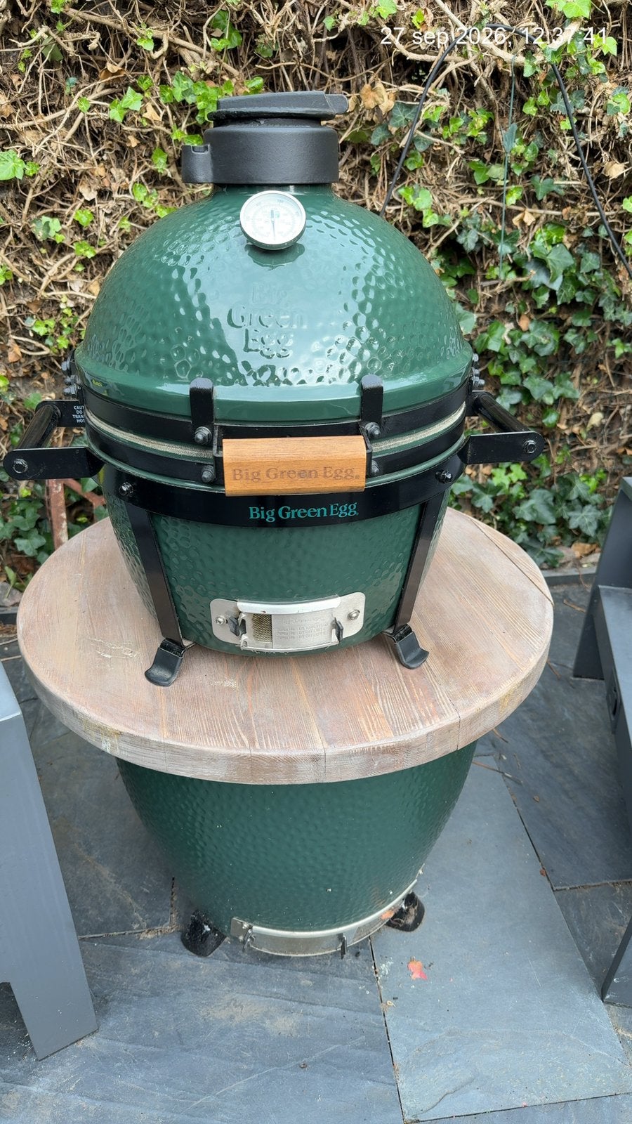 Big Green Egg Minimax, Tuin en Terras, Ophalen, Zo goed als nieuw, Big Green Egg (origineel)