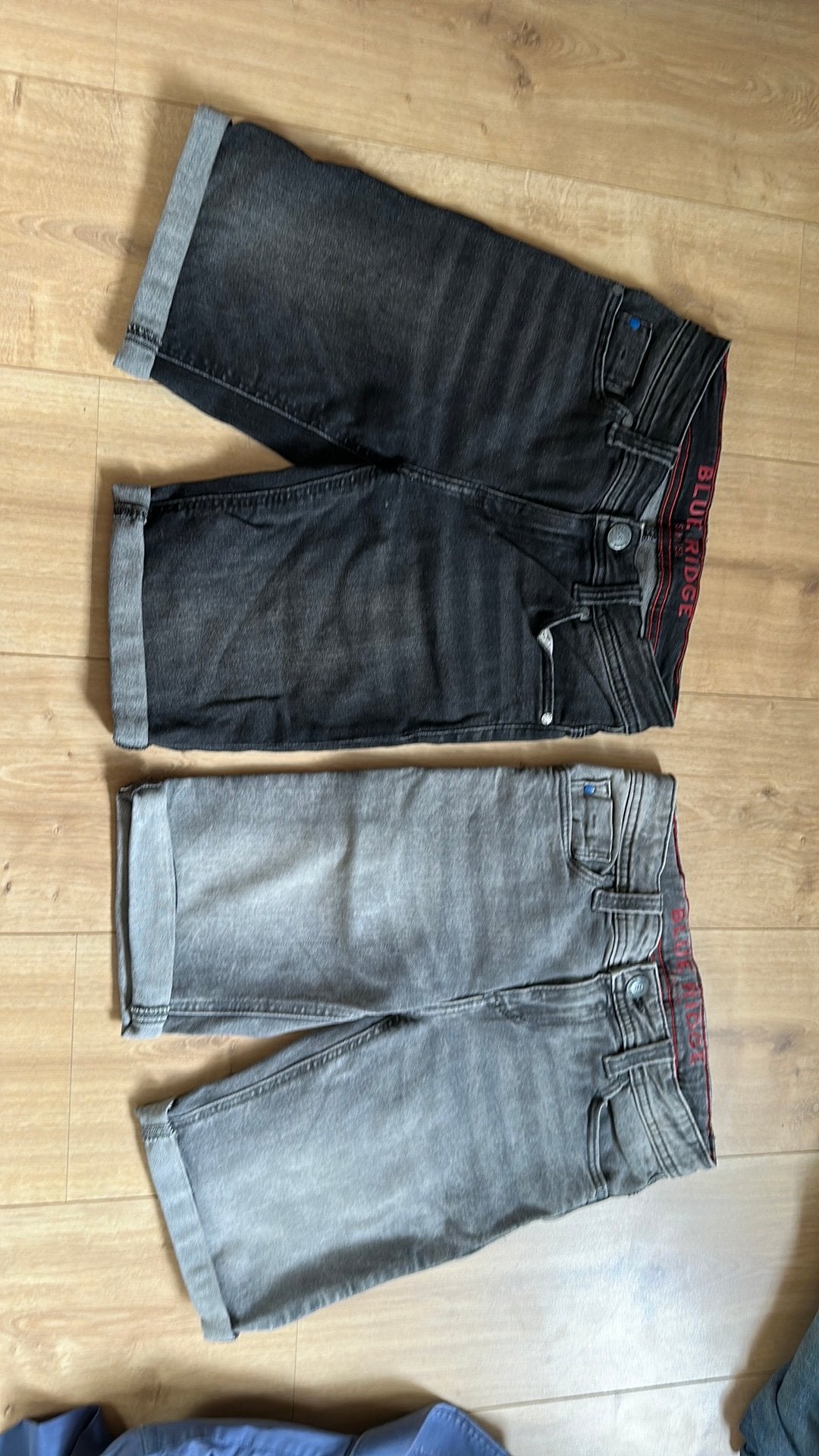 Korte spijkerbroeken mt 152 Blue Ridge, Ophalen of Verzenden, Zo goed als nieuw, Jongen, Broek