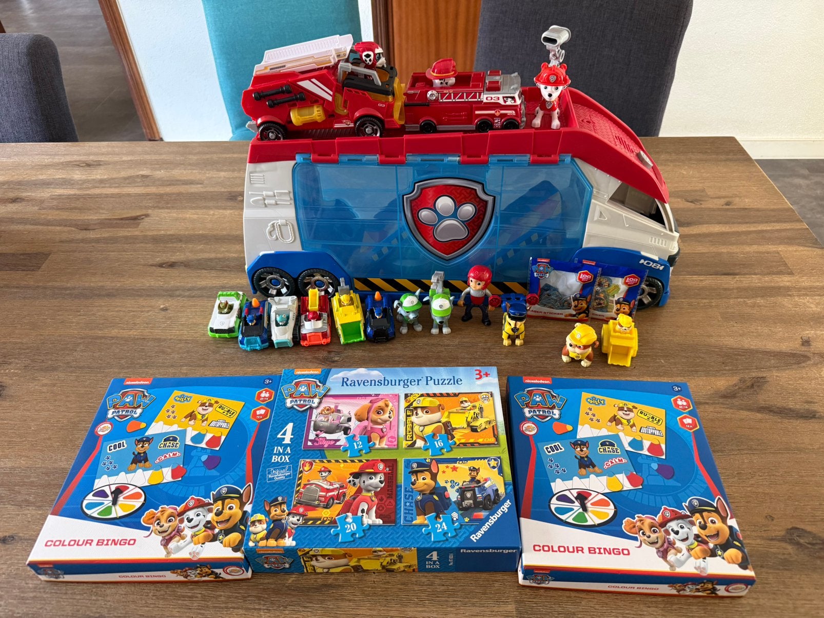 Paw patrol, Ophalen, Gebruikt