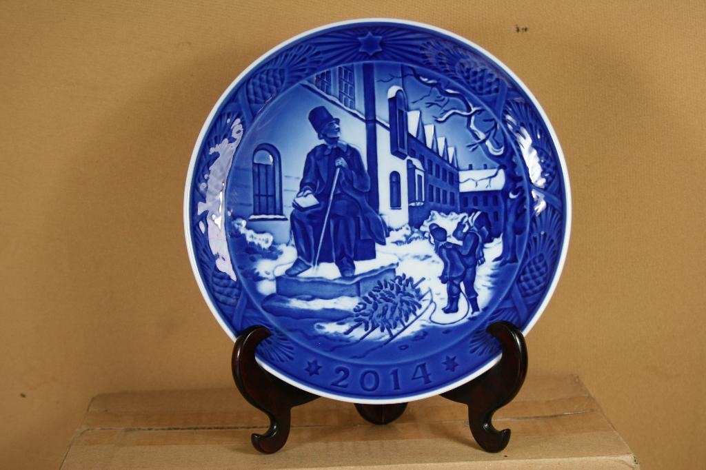 Royal Copenhagen kerstbord 2014, --, Ophalen of Verzenden, Zo goed als nieuw, --
