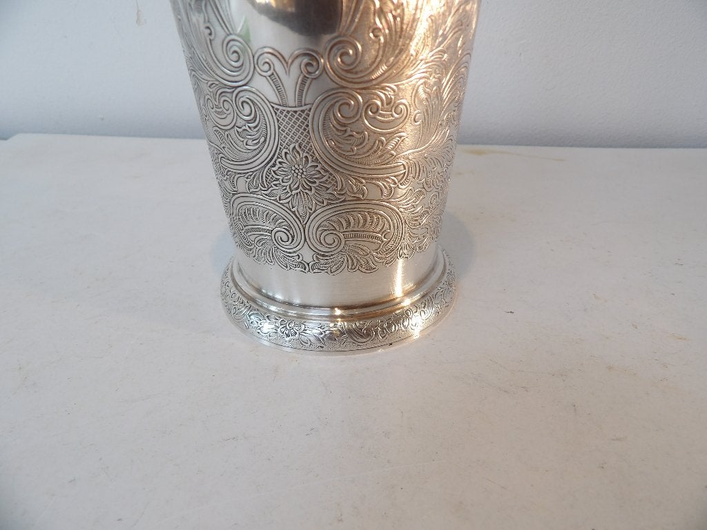 Fifties Barker Ellis verzilverde Mint Julep Beker, Antiek en Kunst, Ophalen of Verzenden, Zilver