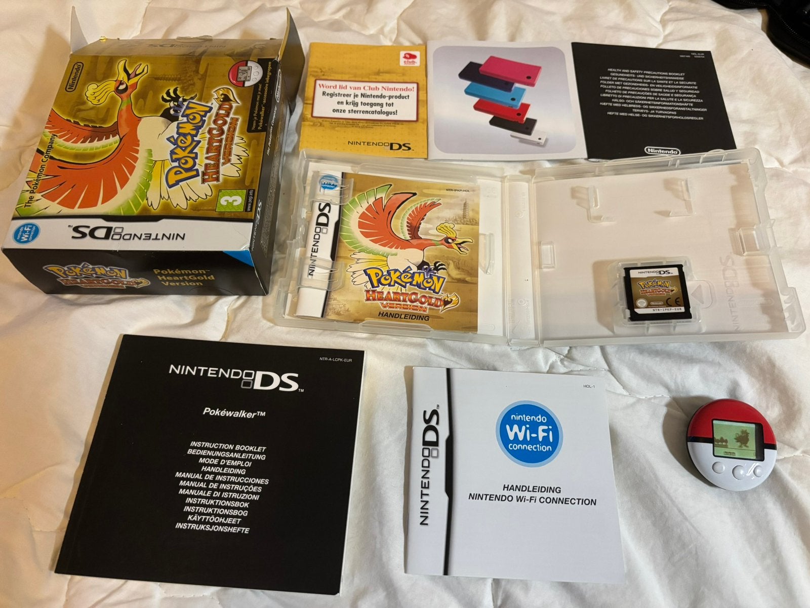 Pokémon HeartGold Big Box PAL | CIB, Pokéwalker | Nieuwstaat, Spelcomputers en Games, Avontuur en Actie, 1 speler, Ophalen of Verzenden