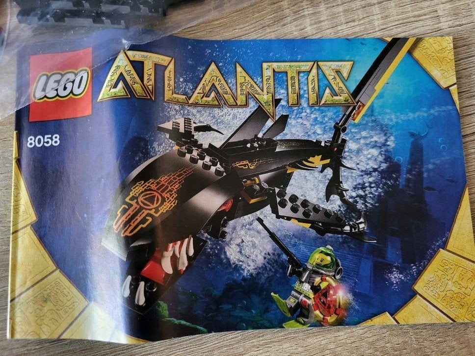 Lego Atlantis 8058 Guardian of the Deep (geen doos), Compleet, Gebruikt, Overige thema's, Lego