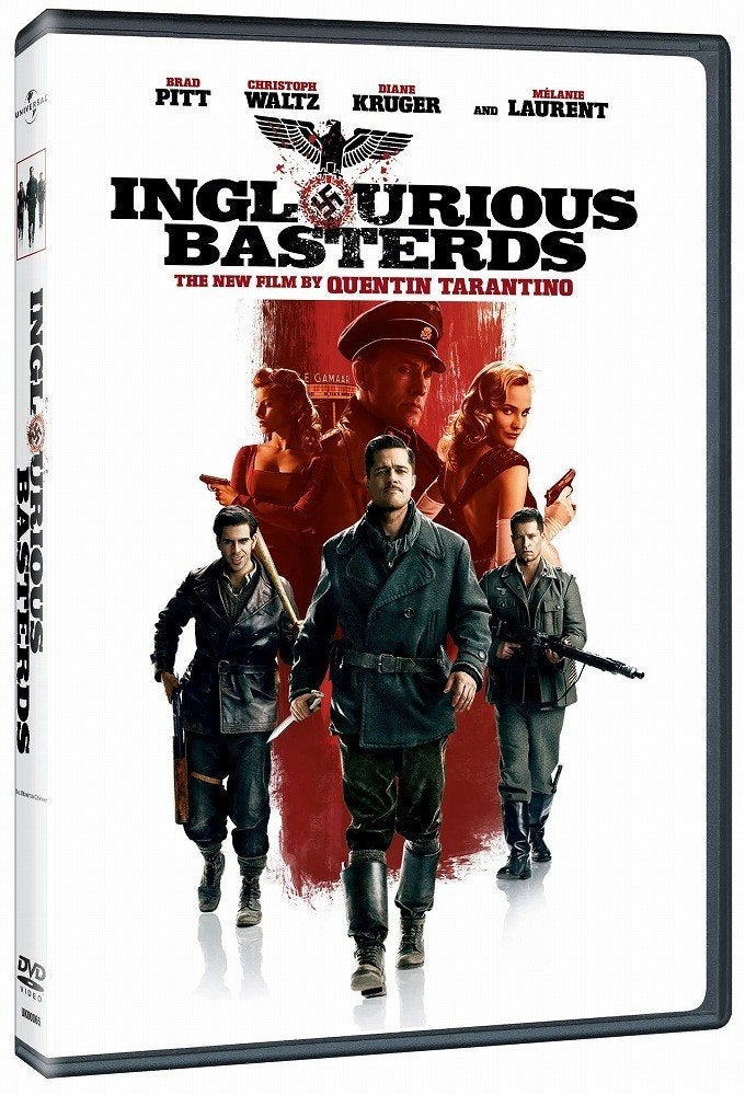 DVD Inglourious Basterds (Tarantino, Brad Pitt), Cd's en Dvd's, Dvd's | Filmhuis, Zo goed als nieuw, Frankrijk, Vanaf 16 jaar
