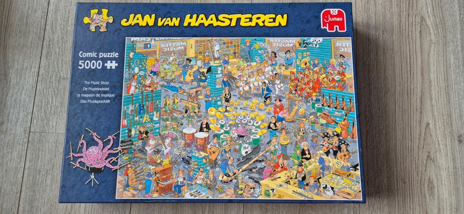 Jan van Haasteren - The Music Shop - 5000 stukjes, Ophalen, Meer dan 1500 stukjes, Nieuw, Legpuzzel