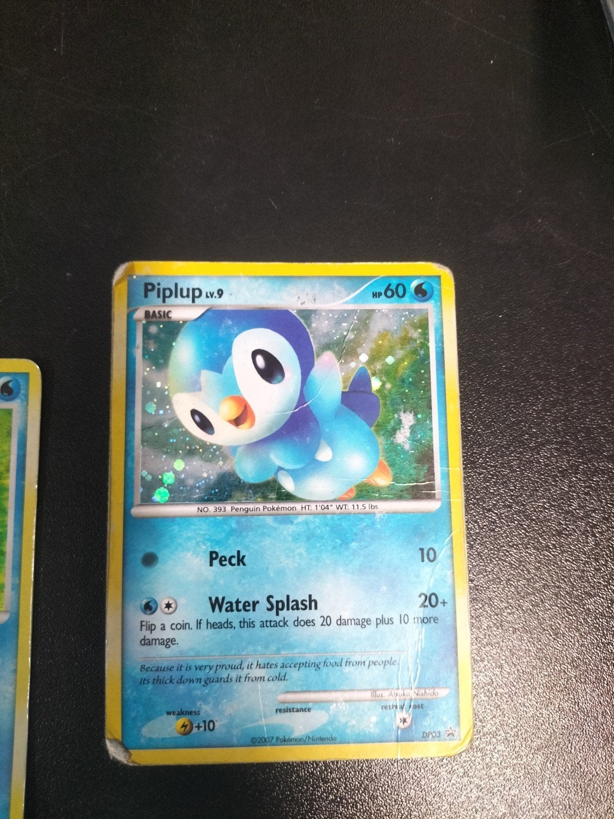 Piplup LV.9 (DP03) promo, Hobby en Vrije tijd, Verzamelkaartspellen | Pokémon, Ophalen of Verzenden