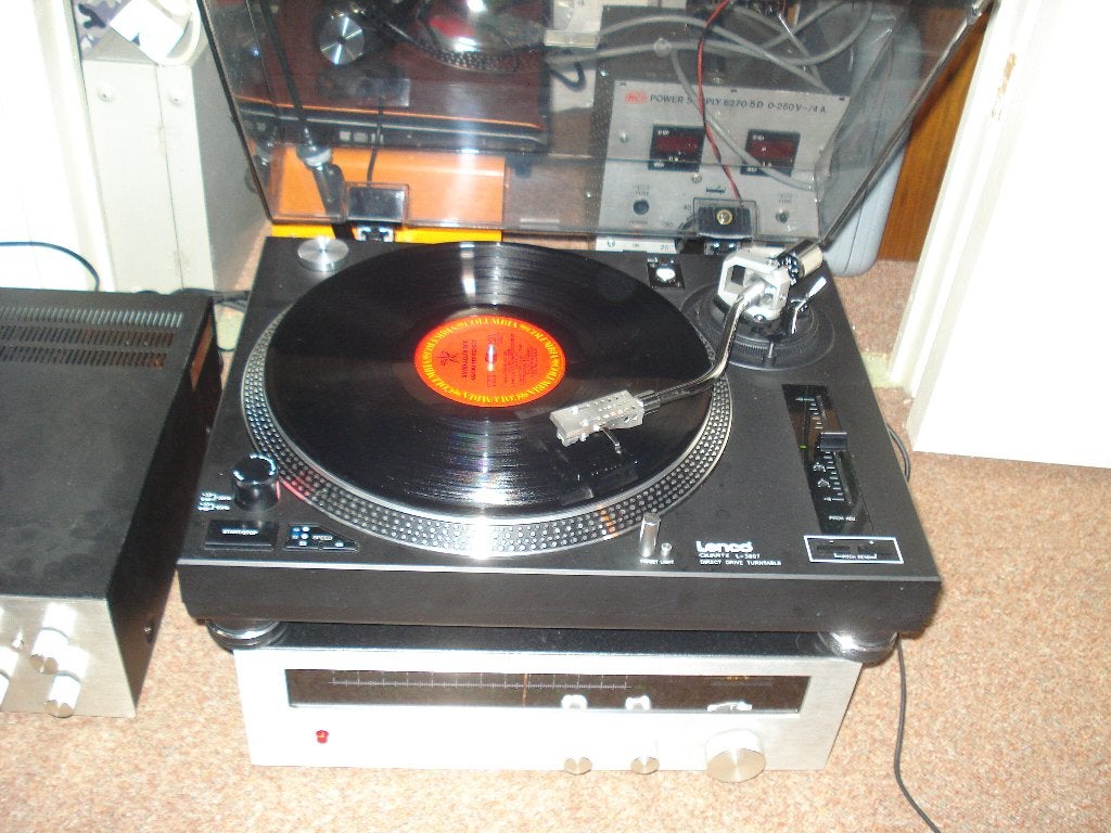 Lenco L3807, Gebruikt, Pitch-regelaar, Platenspeler, Ophalen