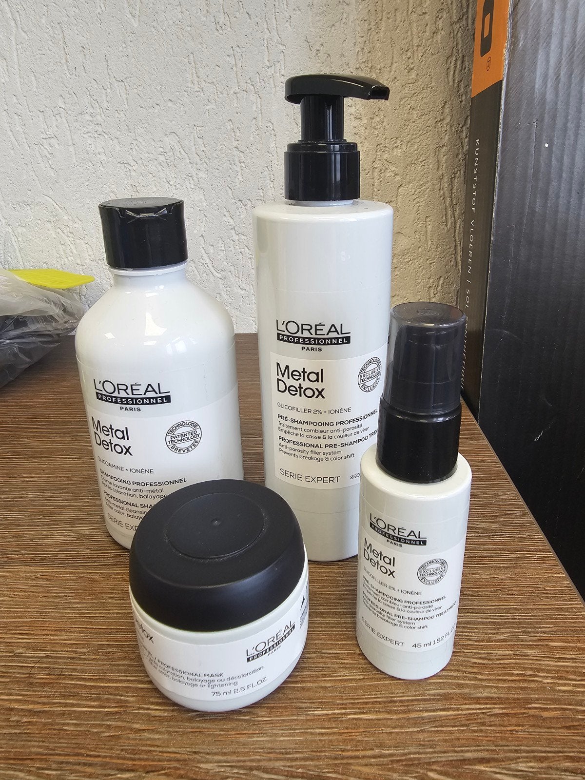 L'Oréal Professionnel Metal Detox Haarverzorgingsset, Ophalen of Verzenden, Nieuw, Shampoo of Conditioner