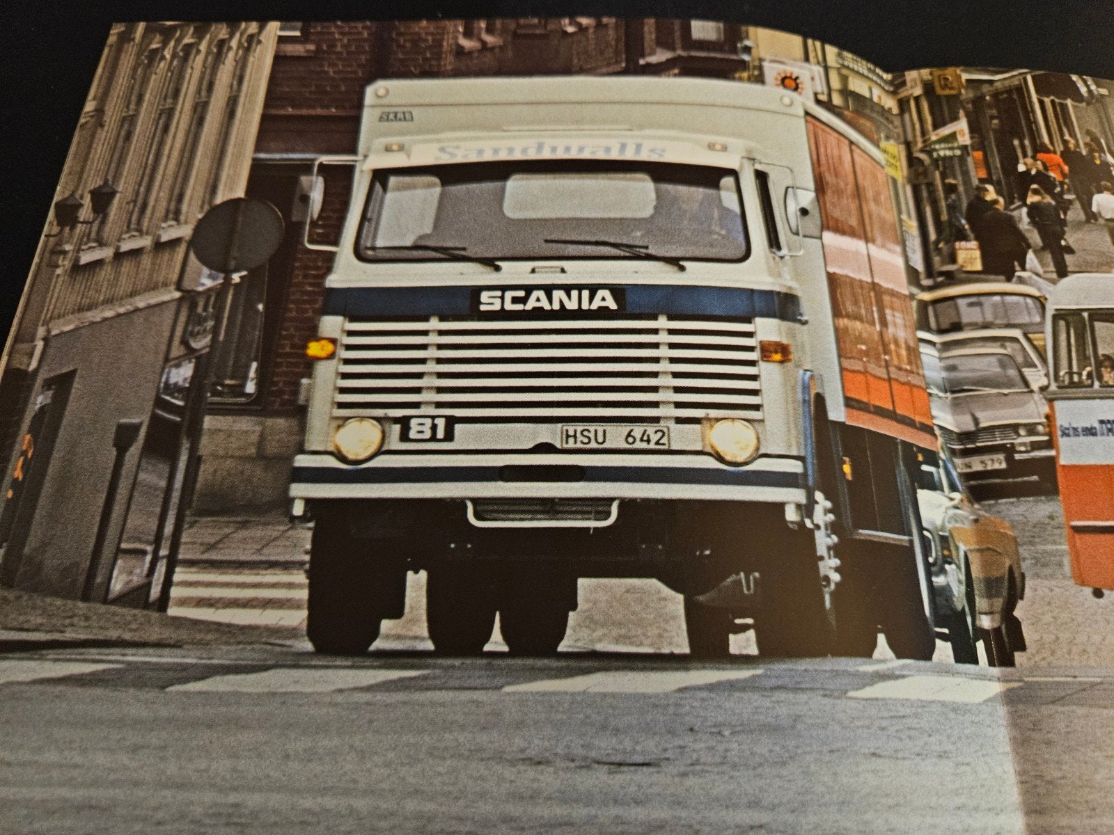 Brochure Scania LB 81 1977, Ophalen of Verzenden, Zo goed als nieuw, Overige merken