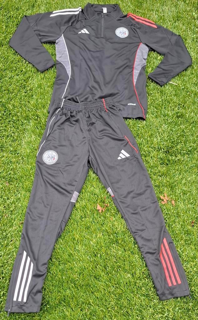 Nieuw Ajax Trainingspak Maat 164/176, Zwart, Nieuw, Overige maten, Ophalen of Verzenden