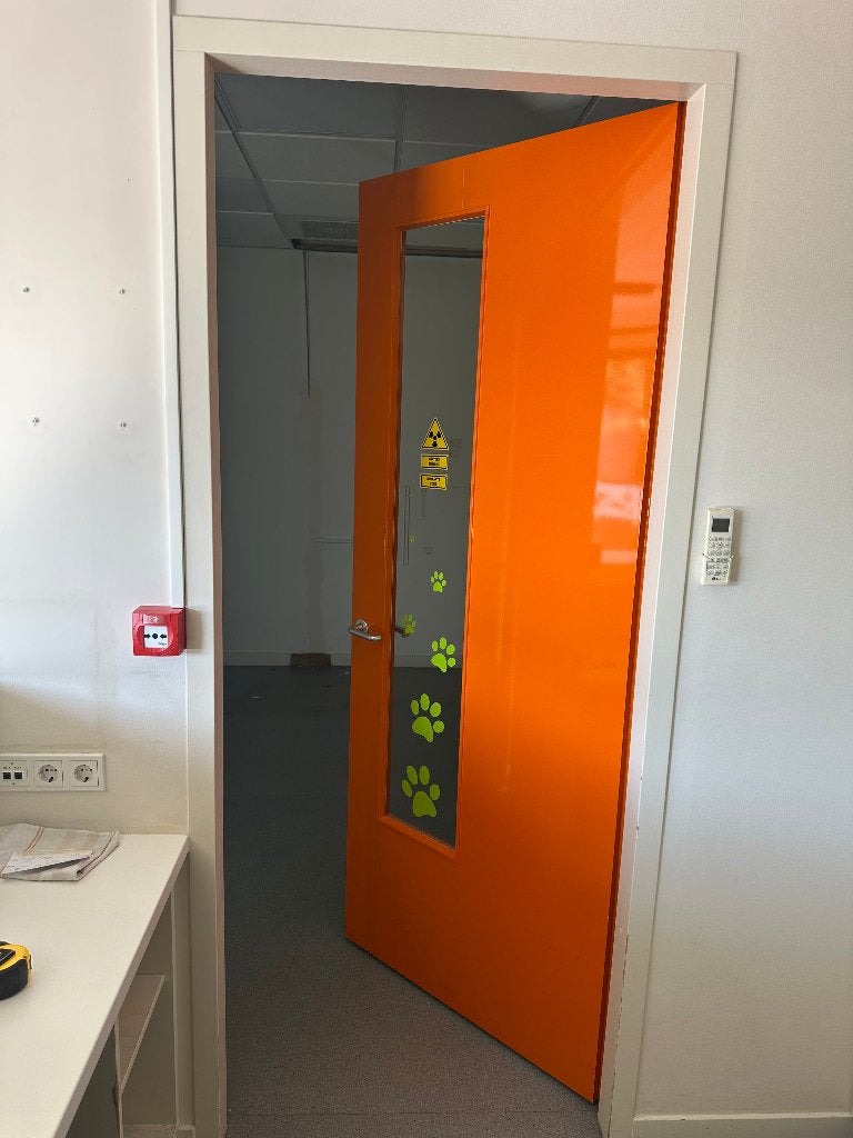deuren met kozijn, Doe-het-zelf en Verbouw, Ophalen of Verzenden, Metaal, Binnendeur, 200 tot 215 cm