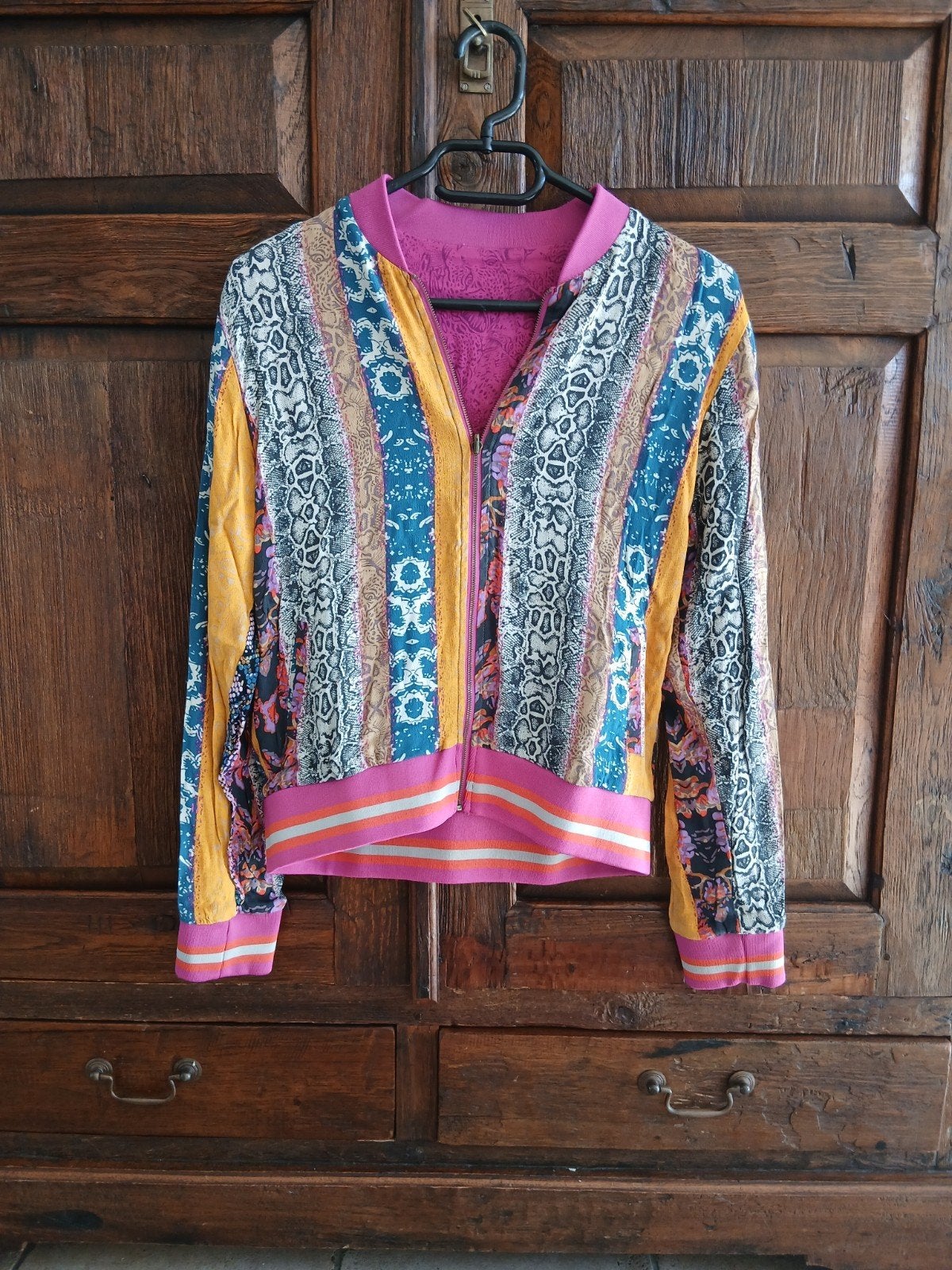 Reversible zomerjas/vest Jilly & Mitch maat 176, Kinderen en Baby's, Kinderkleding | Maat 176, Ophalen of Verzenden