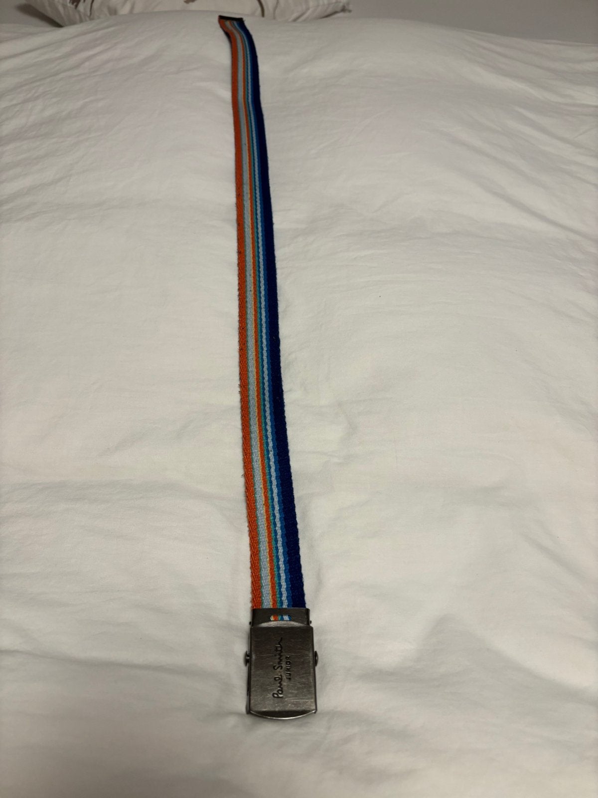 Paul Smith jongens riem 71 cm, Meerkleurig, Ophalen of Verzenden, Zo goed als nieuw, Gebreid/geweven
