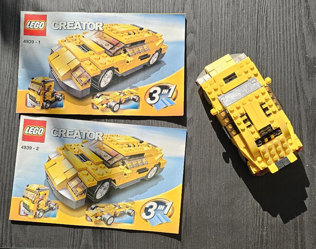 4939 Lego Cool Car, Ophalen of Verzenden, Zo goed als nieuw, Complete set, Lego