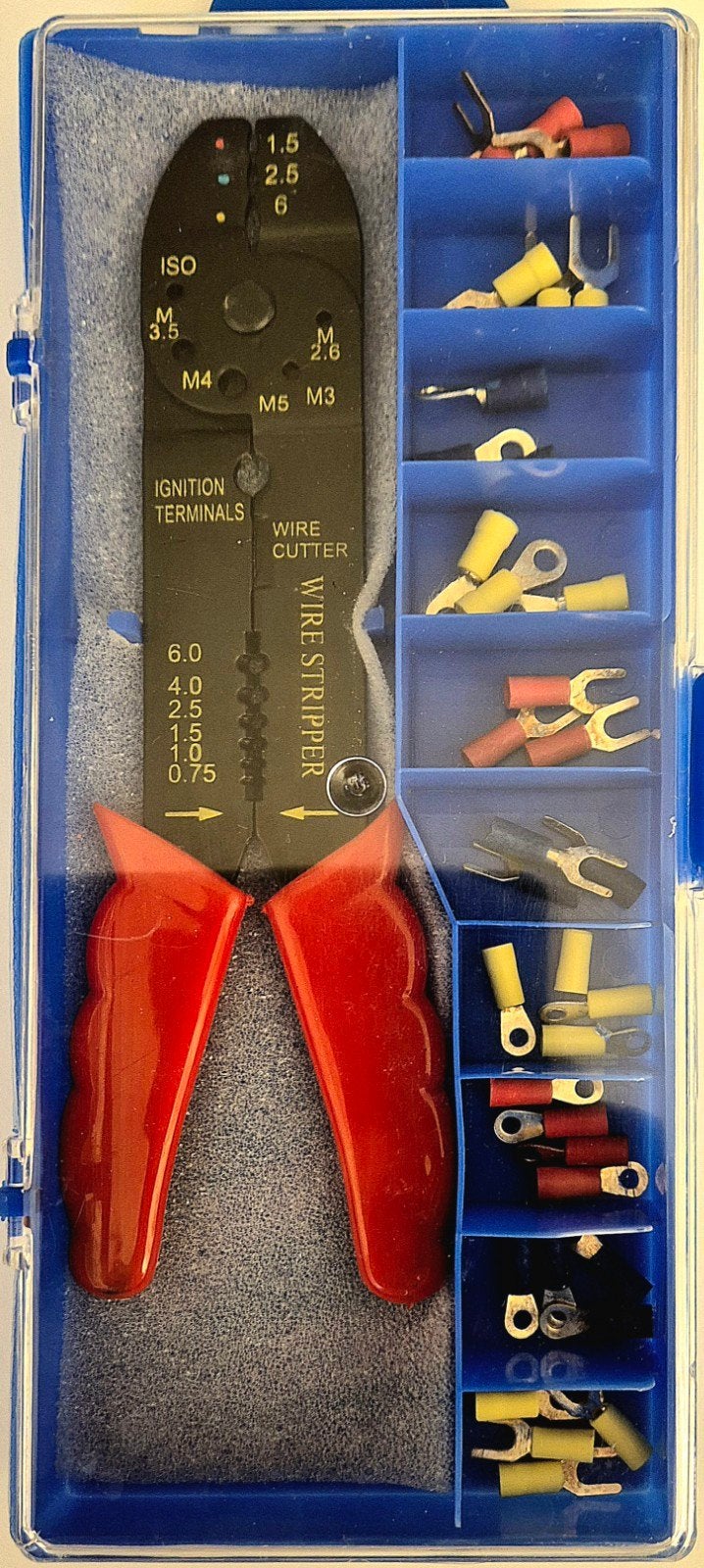 Nieuwe Kabelstripper en Kabelschoenset - 34-delig, Ophalen of Verzenden, Nieuw, Gereedschapsset, Overige merken