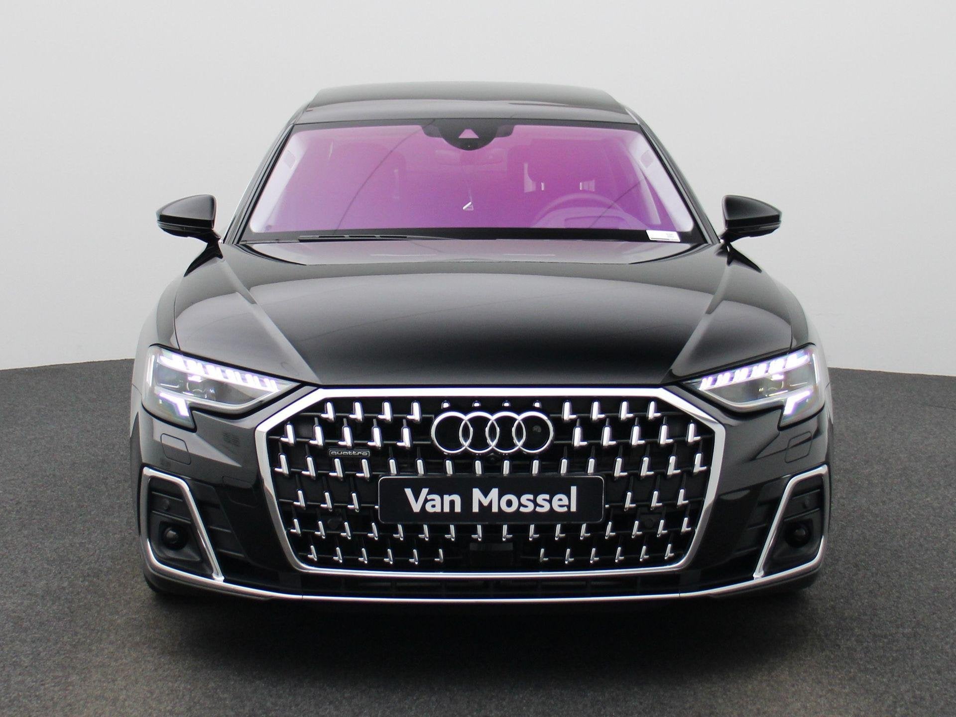 Audi A8 60 TFSI e quattro Lang 462 PK, Auto's, 12 maanden, Gebruikt, 2995 cc, Leder