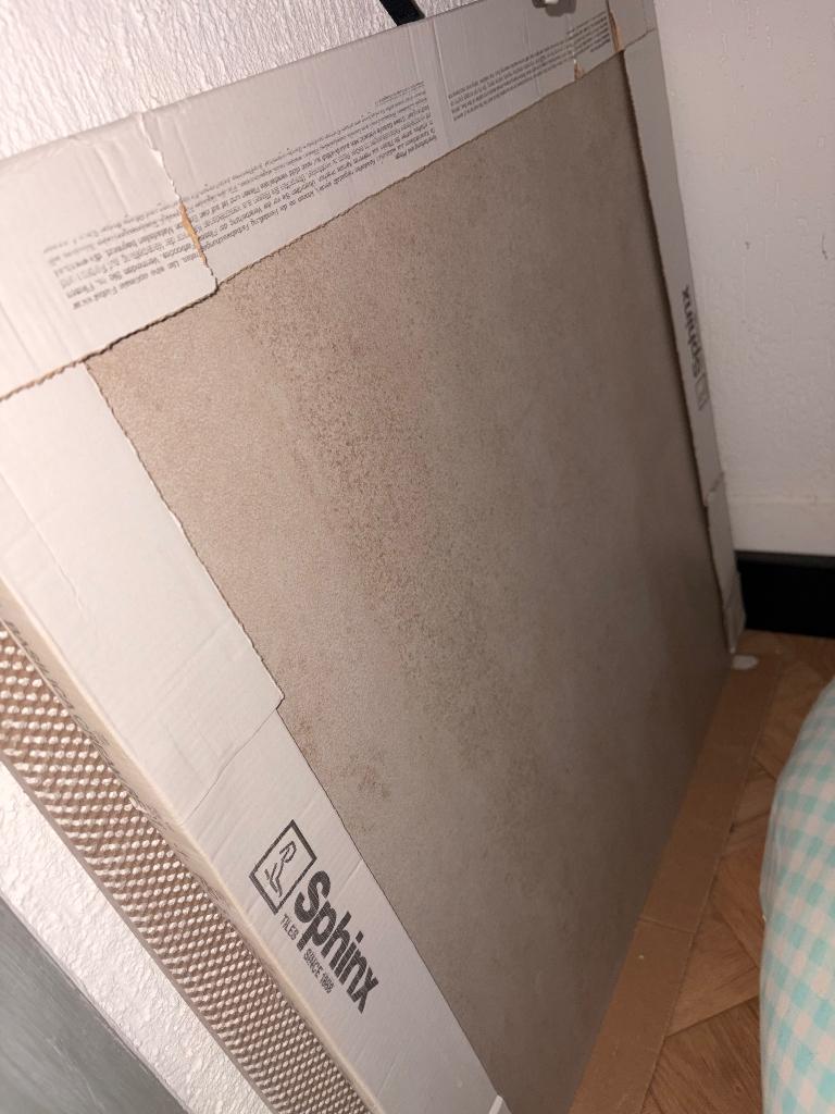 Sphinx basilica creme badkamer tegels 60x60 (3), Ophalen, 60 cm of meer, Nieuw, Minder dan 5 m²