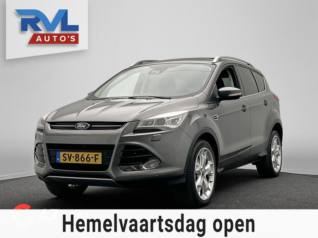 Ford Kuga 1.6 Titanium 4WD | Keyless | Panoramadak | Trekhaa, Auto's, Ford, Bedrijf, Te koop, Kuga, 4x4, ABS, Adaptive Cruise Control