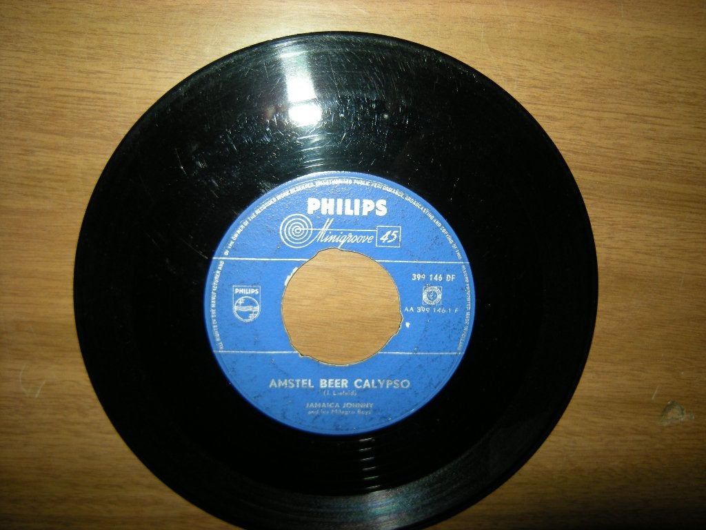 Jamaica Johnny (Amstel Beer Calypso), Latin en Salsa, Gebruikt, 7 inch, Ophalen of Verzenden