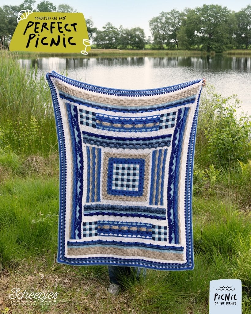 Scheepjes Perfect Picnic CAL2026 Colour Crafter Seaside, De Bondt, Ophalen of Verzenden, Service@bondt.com, Nieuw