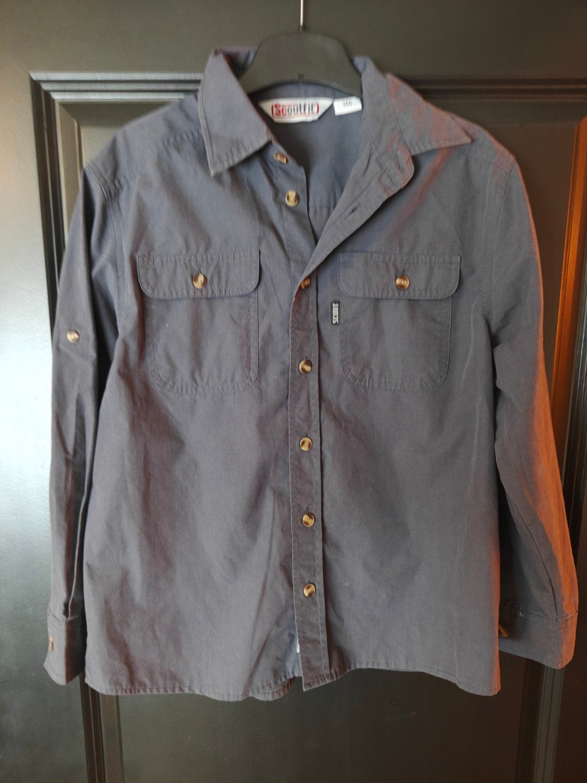 Scoutfit blouse maat 146 waterscouts waterscouting, Verzamelen, Ophalen of Verzenden, Zo goed als nieuw, Kleding