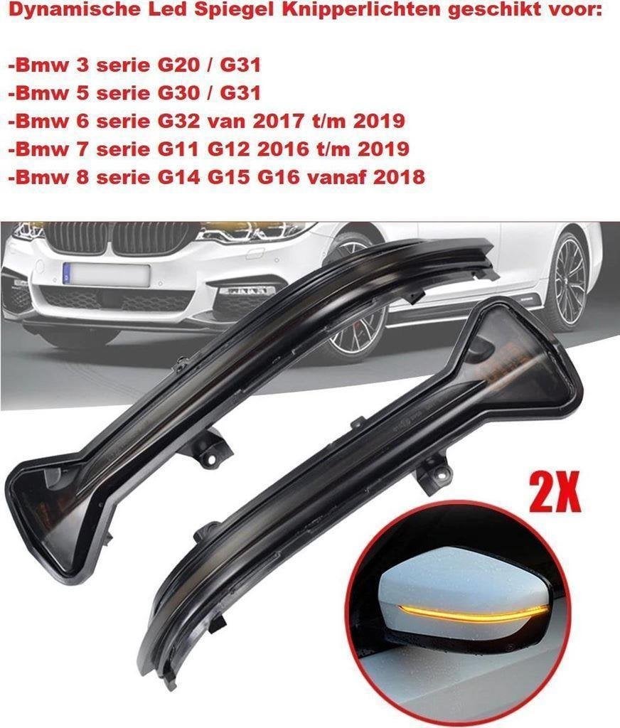 Dynamische Led Spiegel knipperlichten Voor Bmw 3 Serie G30 G, Auto diversen, Tuning en Styling, Verzenden, Automotive Parts, A.parts@hotmail.nl