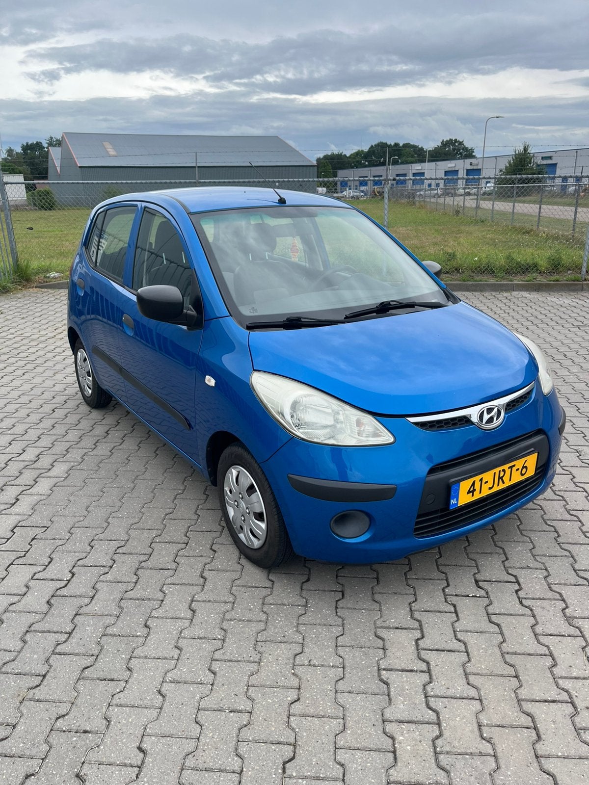Hyundai i10 1.1 I 5DR 2009 Blauw, Voorwielaandrijving, 4 cilinders, Origineel Nederlands, Bedrijf