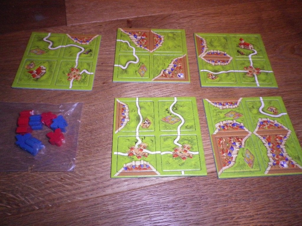 Carcassonne demospel voor 2 spelers, Ophalen, Nieuw, 999 Games