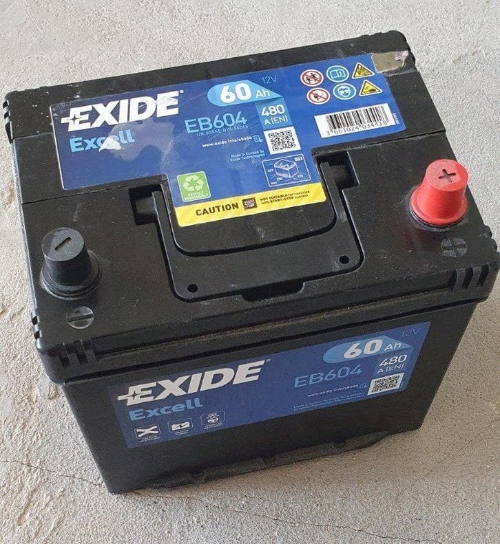 NIEUW: auto accu exide EB604 60Ah, Ophalen, Nieuw, Subaru