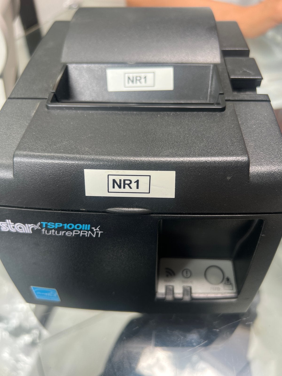 Star TSP100III futurePRNT bonprinter, Computers en Software, Printers, Gebruikt, Printer, Thermo-printer, Zwart-en-wit printen