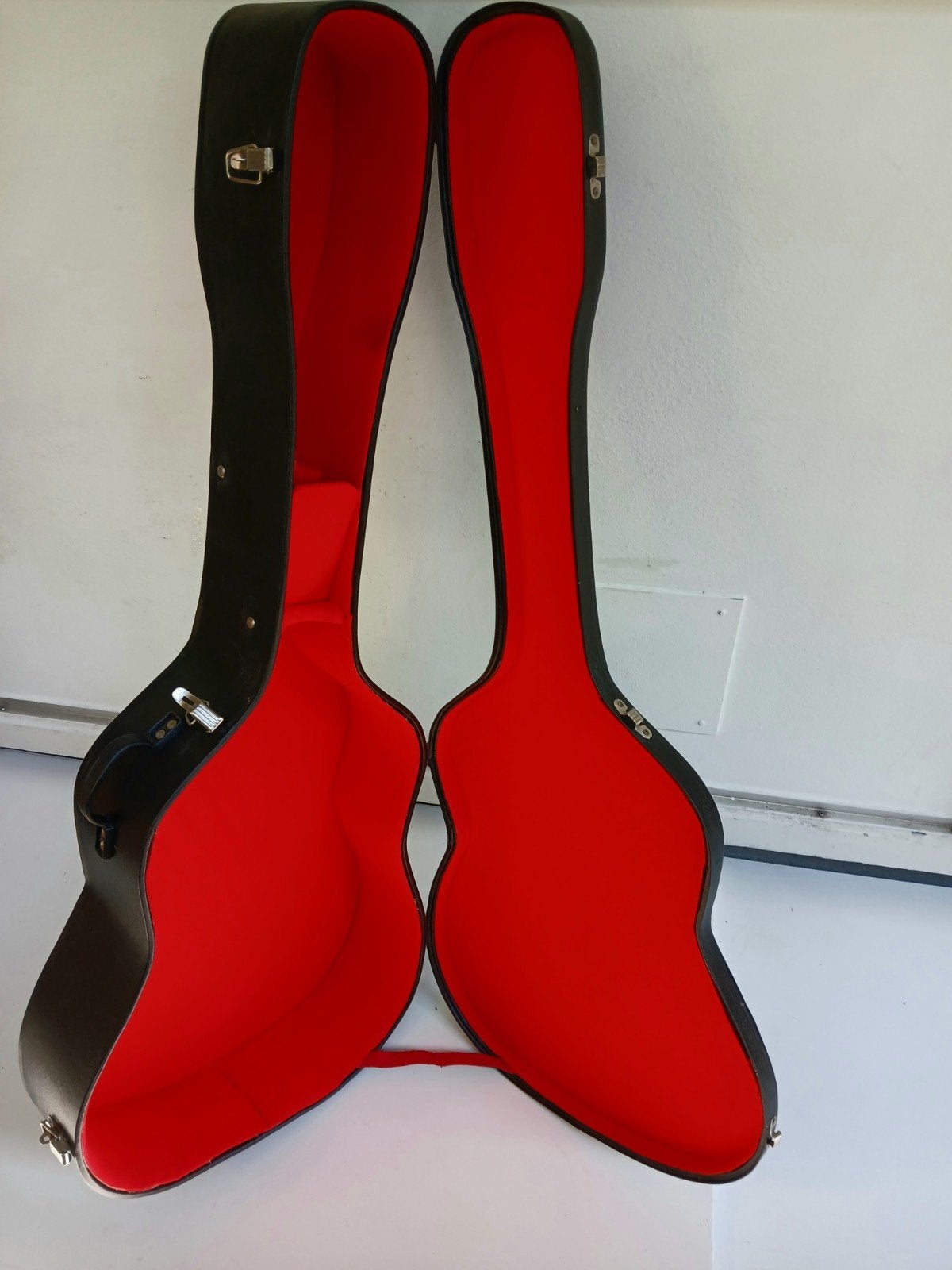 Vintage Gitaarkoffer voor akoestische gitaar 112x42x16 cm, Muziek en Instrumenten, Ophalen of Verzenden, Gebruikt, Akoestische gitaar