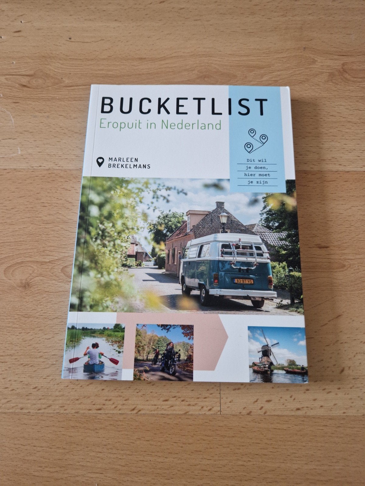Boek bucketlist bucket list eropuit in nederland marleen, Overige merken, Europa, Ophalen of Verzenden, Zo goed als nieuw