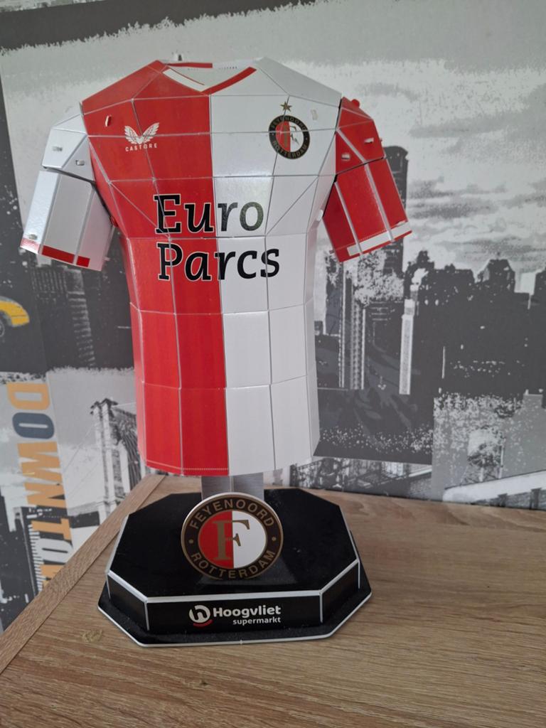 15 stuks 3D puzzel Feyenoord nieuw, Ophalen of Verzenden