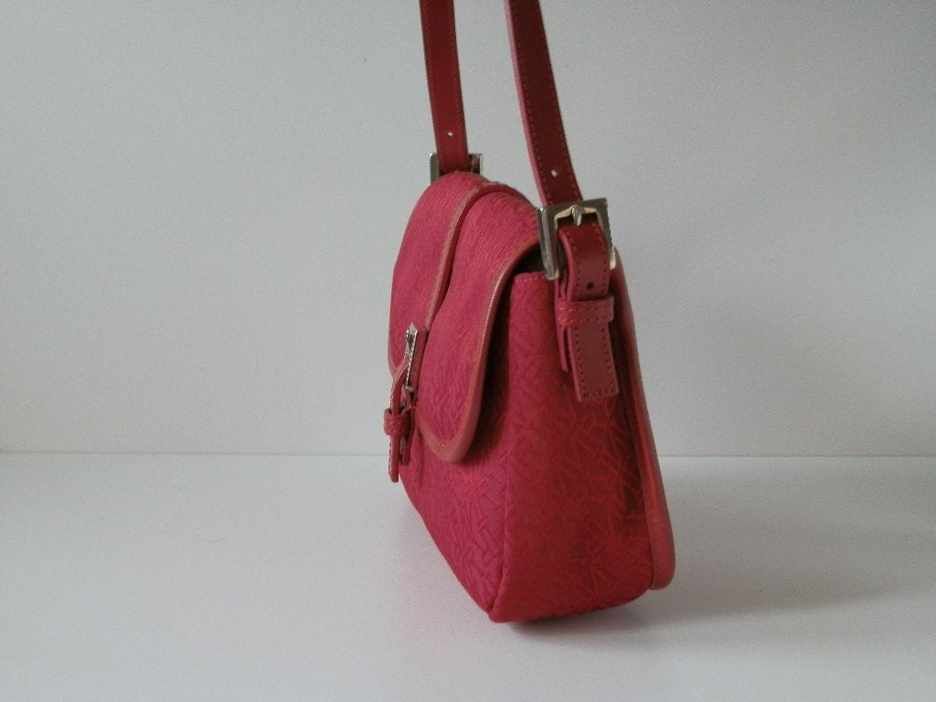 Nina Ricci damestas en portemonnee ., Ophalen of Verzenden, Zo goed als nieuw, Rood, Overige typen