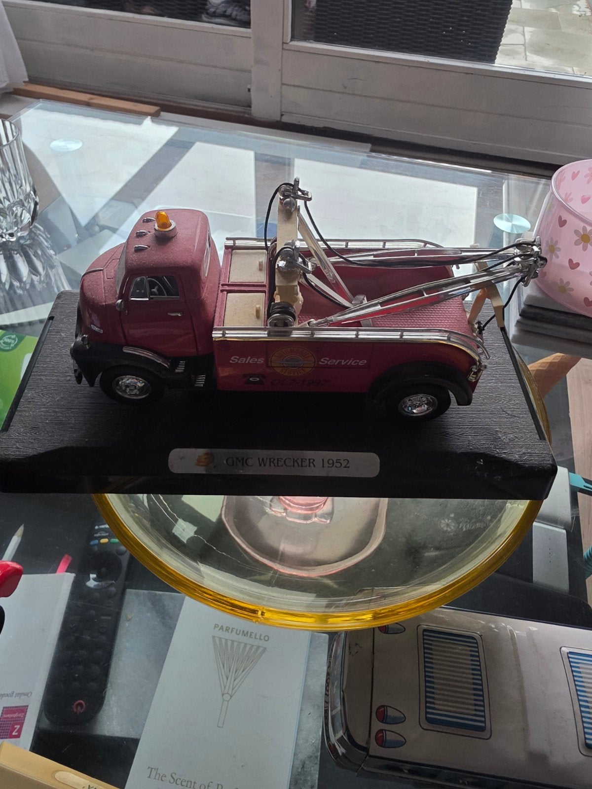 GMC Wrecker 1952 Modelauto - Gedetailleerd Schaaltruckmodel, Overige merken, Groter dan 1:32, Ophalen of Verzenden, Zo goed als nieuw