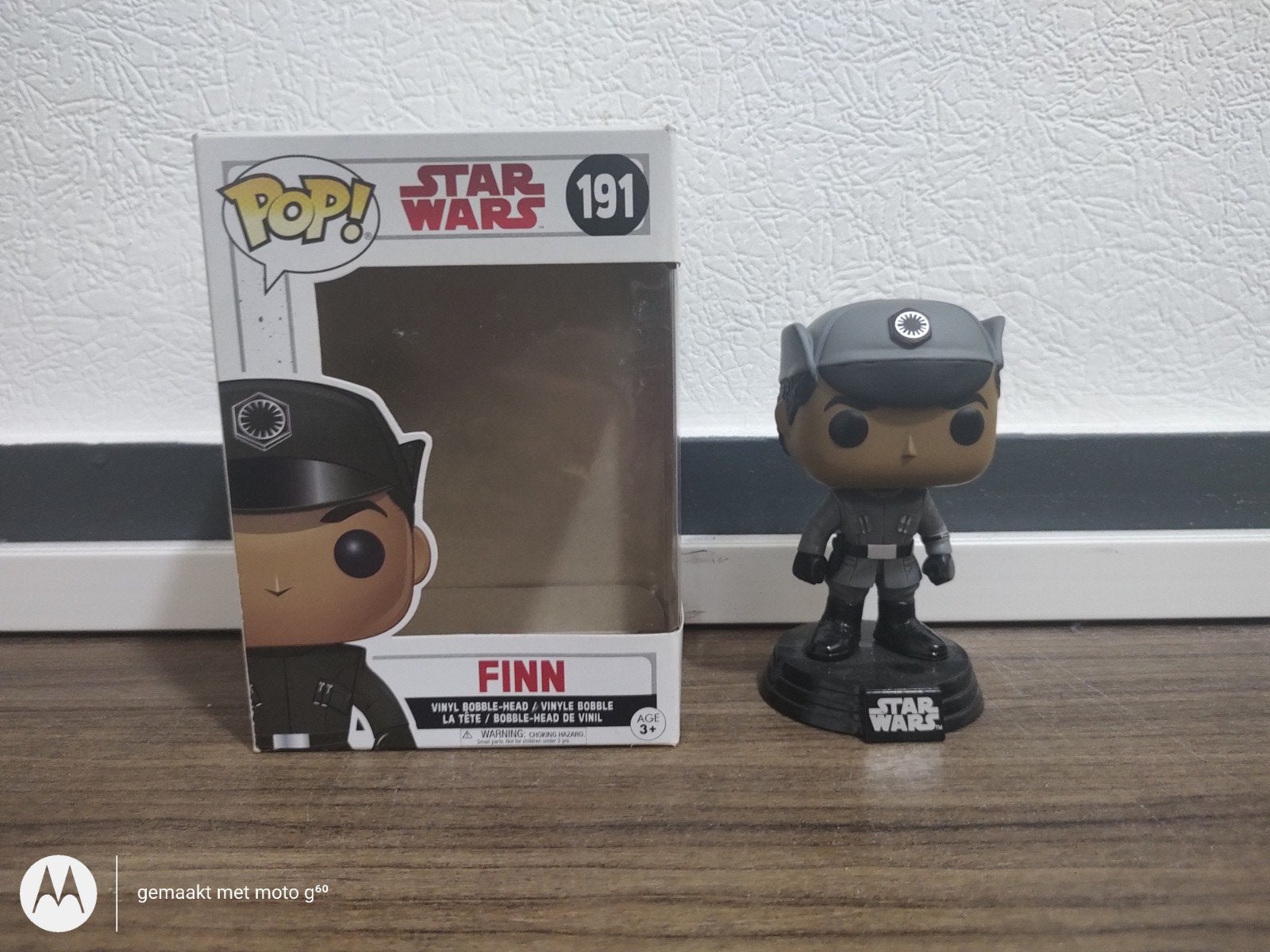 Funko Pop Finn Star Wars #191, Ophalen of Verzenden