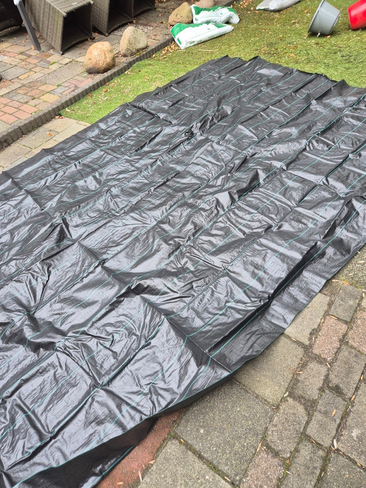 Worteldoek, Ophalen, Nieuw, 15 m² of meer, Folie