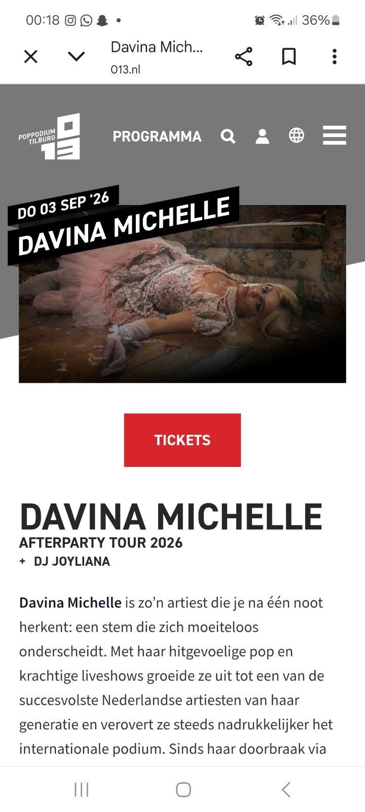 davina michelle tilburg, Twee personen, Overige soorten