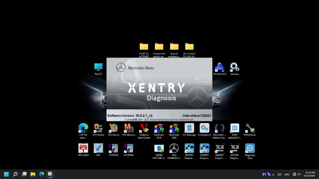 Mercedes-Benz Xentry OpenShell XDOS 06.2021, Verzenden