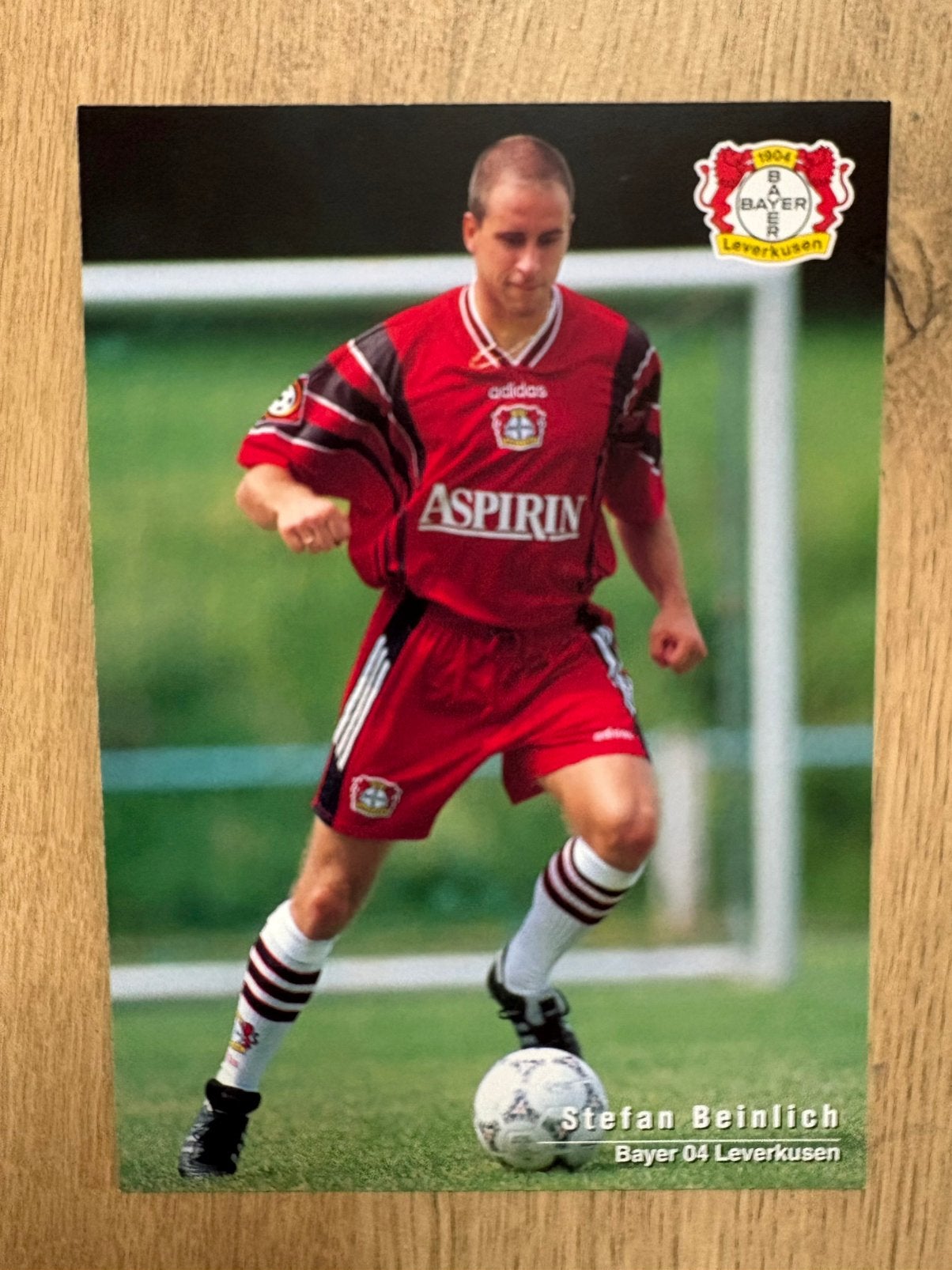 Fotokaart Beinlich (Bayer Leverkusen)., Ophalen of Verzenden, Nieuw, Buitenlandse clubs, Spelerskaart