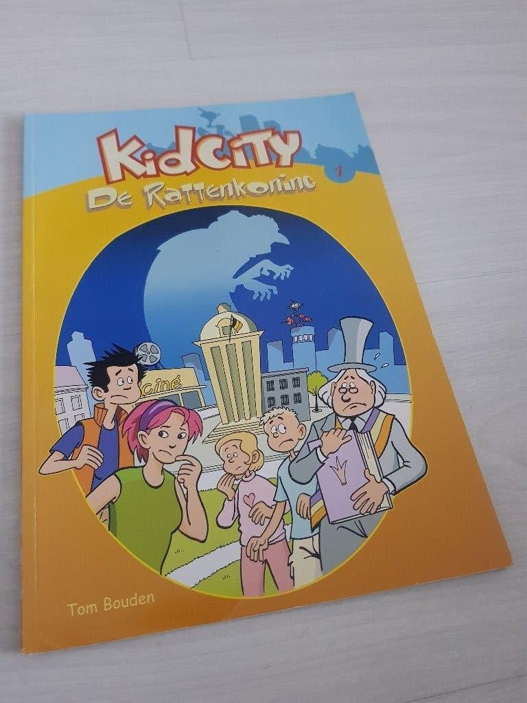 Kidcity, Gelezen, Eén stripboek, Ophalen of Verzenden, Tom Bouden